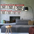 thumbnail image 4 of Notice We Are Presently Not Open Because We Are Closed Vintage Style 10 x 14 Inch Aluminum Metal Sign Thanks For Understanding Perfect for Shops Counter Office Fun Gift for Small, 4 of 6