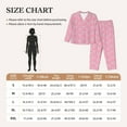 thumbnail image 4 of Haiem bows Pattern Women’s Long-sleeve Sleepwear,Sleepwear Set,2-piece Loungewear Set,Soft PJs Comfy Nightwear with Pockets-Large, 4 of 7