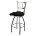 thumbnail image 2 of Holland Bar Stool 810 Contessa 30"" Bar Stool with Anodized Nickel Finish, Black Vinyl Seat, and 360 swivel, 2 of 2