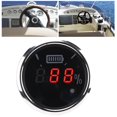 thumbnail image 4 of Battery Monitor Gauge Digital Display Gauge Waterproof Digital Meter Digital Gauge With Alarm Boats Gauge 52Mm 2in Battery Digital Gauge Waterproof AntiFog Meter 12V With Smart, 4 of 8