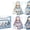 Snowflake Fairies, variant on Fairy Patchwork DIY Collection, Fabric Full Supplies DIY Craft Set for Beginner Crafters, Handcrafted Pixie Apparel Textile, Artisanal Fabric Nymph Project (Moonlight Fairies)