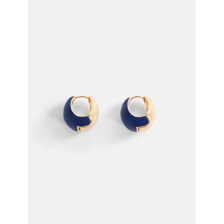 Free Assembly Women's Two Tone Hoop Earrings