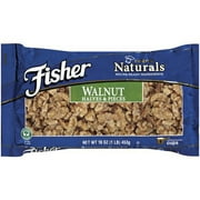Fisher Chefs Naturals Walnut Halves & Pieces, 16 oz
