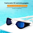 thumbnail image 2 of Gafas de natación antirreflejos Galvanoplastia Parasol transparente Gafas de natación antivaho Anti-UV Hombres Mujeres Adultos Gafas JShteea  El nuevo, 2 of 9