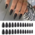 thumbnail image 3 of Black Wearable Nail Patch Detachable Fake Nail Patch, 3 of 9