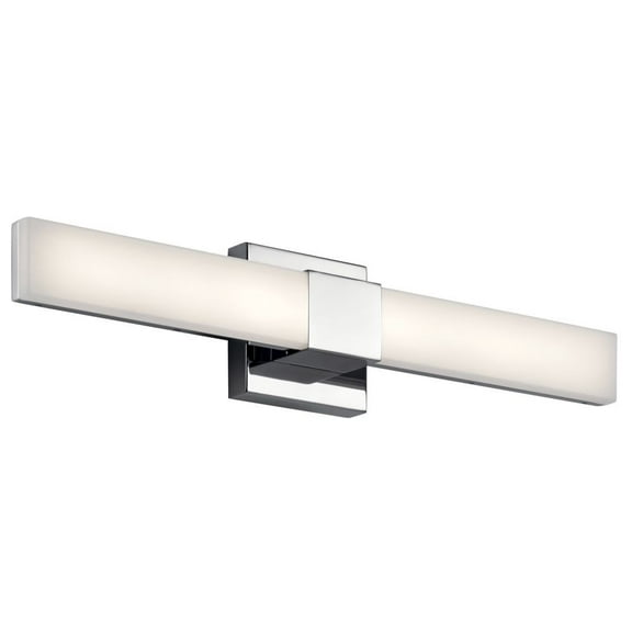 24 Inch 1 Led Linear Bath Vanity-Chrome Finish Elan Lighting 83736