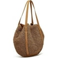 thumbnail image 2 of Straw Bags for Women Summer Beach Woven Tote Hobo Handbag Casual Straw Shoulder Bags for Travel Vocation, 2 of 9