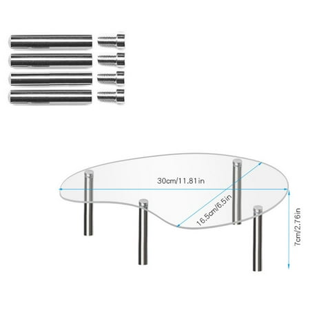 

SUKIY Transparent Acrylic Cake Shelf Handmade Display Shelf Wedding Party，Cupcake