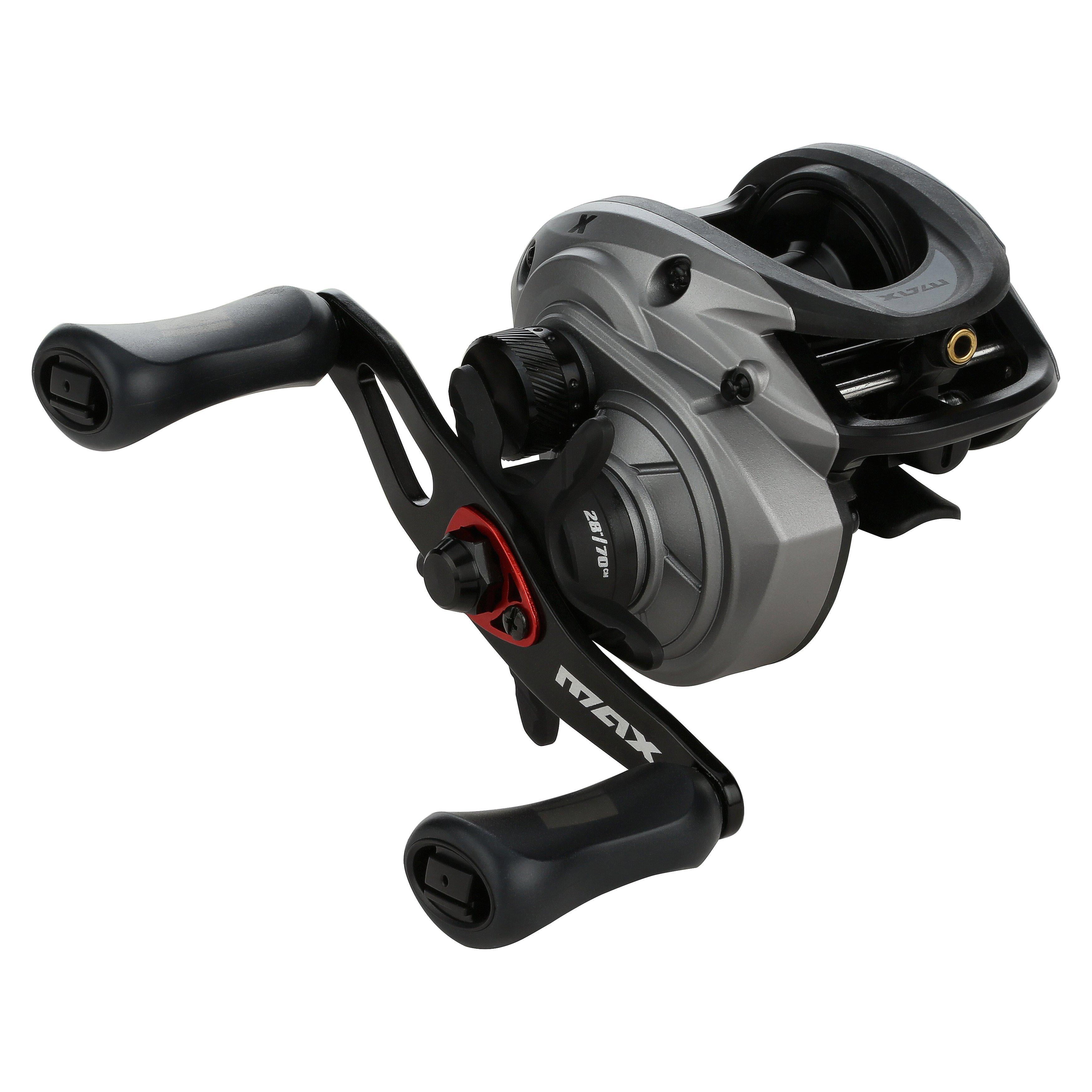 Abu Garcia Max X Low Profile Baitcast Fishing Reel, Right-Handed