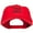 Red, variant on Dad of Girls Embroidered Unstructured Cotton Cap - Red OSFM