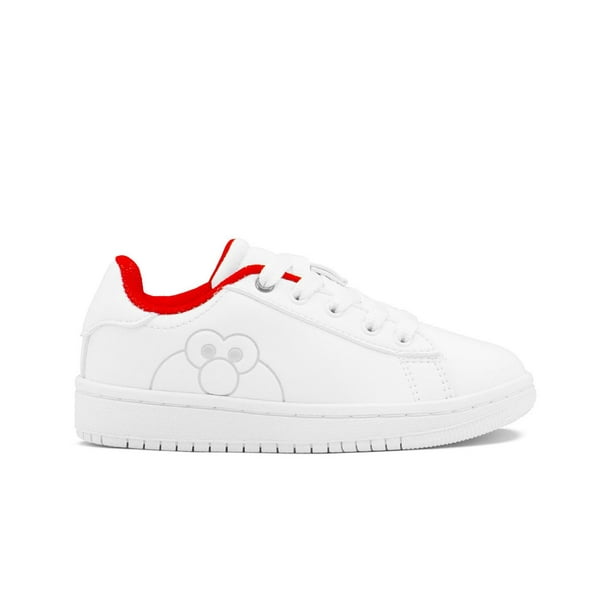 Tenis escolares Karsten para Niño Elmo Plaza Sésamo Blanco 16
