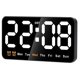 thumbnail image 1 of Digital Väggklocka, 9-tums LED Digital Klocka Stor Display med 12/24H, Stora Siffror, Liten Tyst Väggklocka, 1 of 5