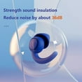 thumbnail image 5 of 2 pares Bleu- L Taille-bouchon D'oreille Anti Bruit - Boule Quies Pour Dormir - Bouchon Oreilles Bruit - Confortables, 5 of 5