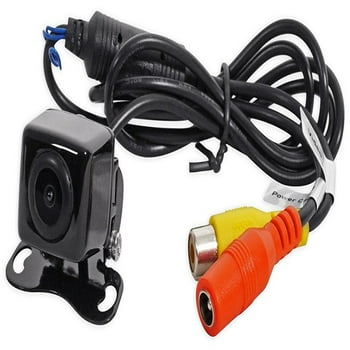 Dual Electronics XCAM200 Waterproof Full Color Backup Camera with Wide Viewing Angle Lens and Back-up Parking Guides