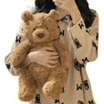 thumbnail image 2 of Oso de peluche de conejo blanco supersuave para niños, oso de peluche, muñeco de peluche, peluche de peluche, regalo de Navidad, 2 of 4