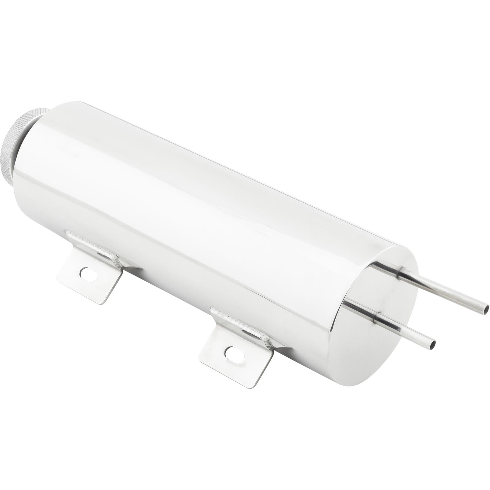 Polished Radiator Coolant Overflow Expansion Tank, 3 x 10 In.