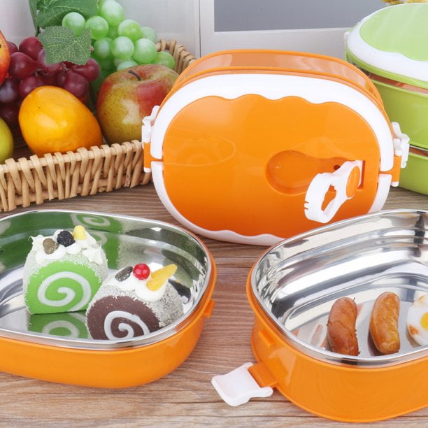 Portable Food Warmer School Kids Lunch Box Thermal Insulated Food