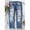 B Sky Blue-2671-4, variant on Tummy Control Jeans for Women's Ripped Boyfriend Jeans Distressed Stretch Floral Patches Womens Straight Leg Jeans Size L