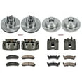 thumbnail image 2 of PowerStop Front and Rear Stock Replacement Brake Pad and Rotor Kit with Calipers Fits: FORD MERCURY Select Models KCOE1855, 2 of 5