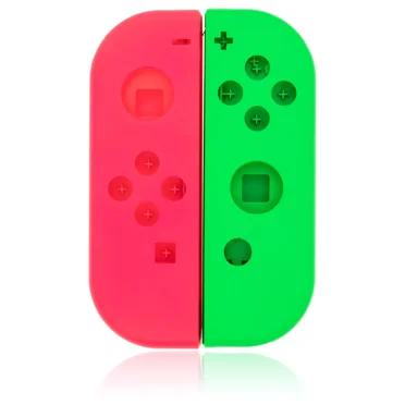 Joy-Con Controller Compatible Housing Shell (Green/Pink) - Nintendo Switch