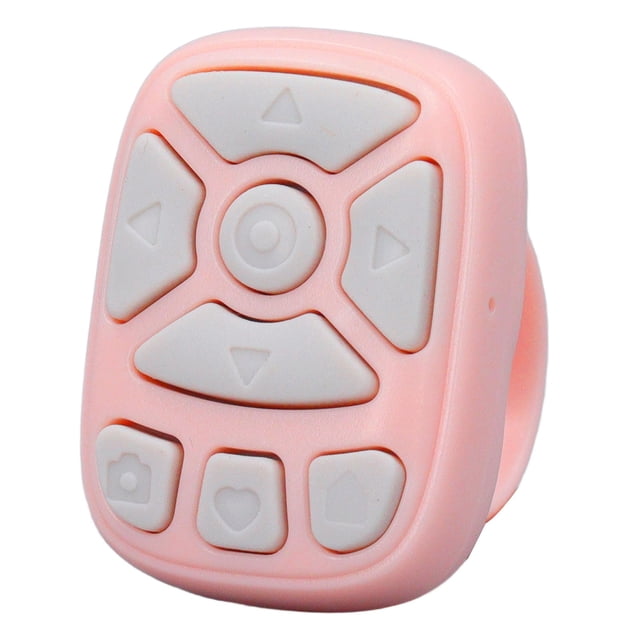 Scrolling Ring for TikTok, Page Turner for App, BT Camera Video Recording Remote Shutter, Remote Control for IOS, Android Tablet and Smartphone