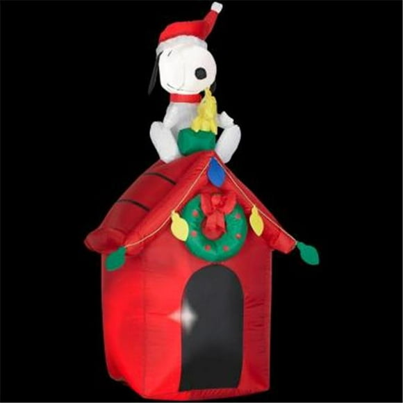 Christmas Inflatable Snoopy & Woodstock, 48-In. -85764