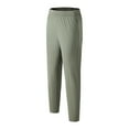 thumbnail image 3 of Eashery Men Pants Joggers Modern-Fit Comfort Stretch Performance Pant Elastic-Waist Pants Hiking Pants for Men (Green,L), 3 of 5