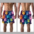 thumbnail image 3 of luoweisi Men's Beach Shorts Quick Dry Swim Trunks with Mesh Lining Dog Paw Prints 2XL, 3 of 5