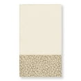 thumbnail image 4 of Authentic Hotel and Spa  Turkish Cotton Cheetah Jacquard Trim Cream 3-piece Towel Set, 4 of 5