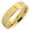 Gold, variant on Tungsten Carbide Gold Plated Flat Pipe Ring 5mm Comfort Fit Wedding Band Mirror Polished Size 12