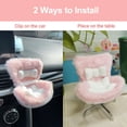 thumbnail image 4 of Asiento de coche para muñecas NUJOLI La-bubu, asiento de seguridad con ventilación de aire, 17 cm, 4 of 6