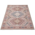 thumbnail image 4 of ECARPET Vintage Turkish Area Rug, Flatweave Indoor Carpet, Eco Friendly, Machine Washable, Afshar Collection, 4 of 9