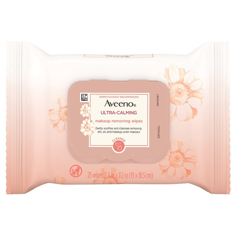 Aveeno Ultra-Calming Makeup Removing Wipes