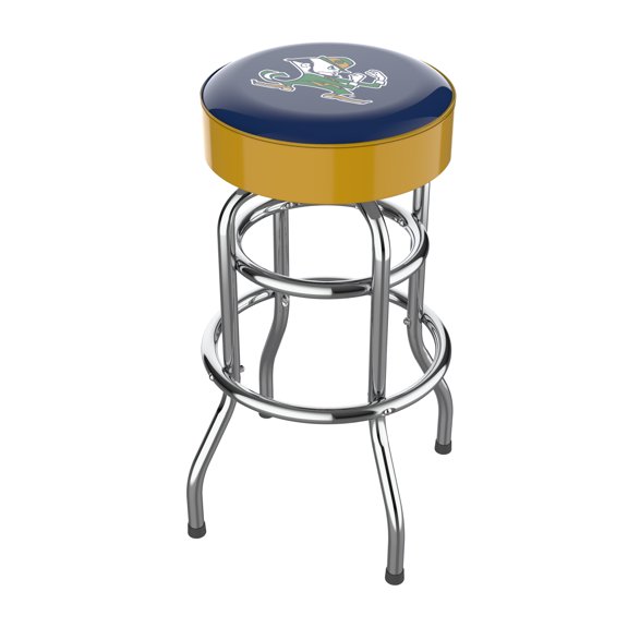 Imperial Notre Dame Fighting Irish Team Chrome Bar Stool