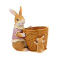thumbnail image 3 of Maceta de resina figura de conejo con orificio de drenaje Strade Fareast Limited, 3 of 8