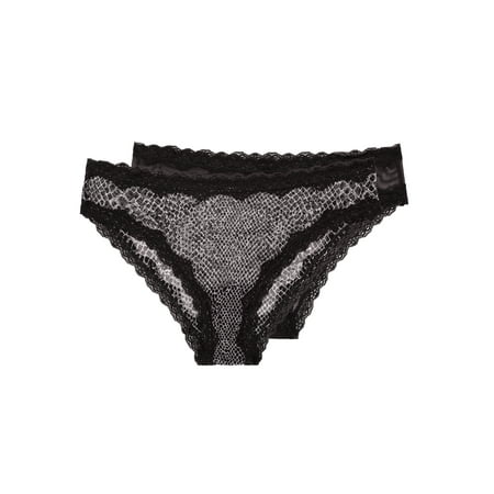 

Smart & Sexy Women s Lace Trim Cheeky Panties 2-pack Style-SA1377