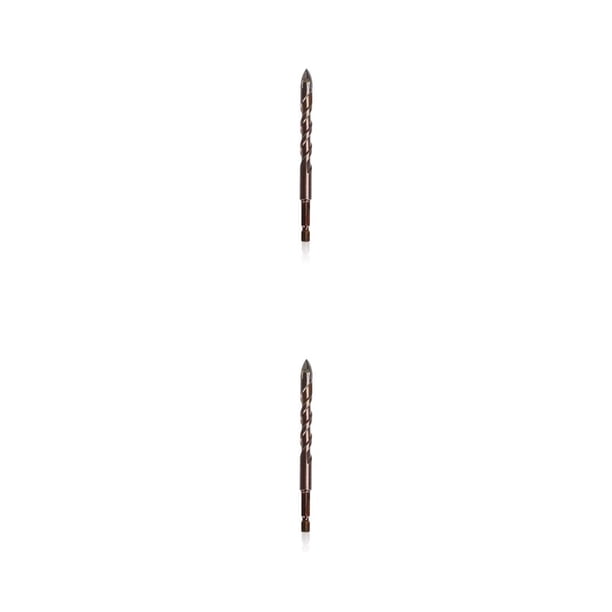 Scienceny Tile Drilling Bits Triangular Glass Ceramic Woodworking Accessories Tool Hand Power Household Portable Ceramic Replacement Stone Type2 NO2 Scienceny CBP184310