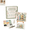 F#012, variant on Timeless American Destinations Sea Glass Art Kit, Historic Southern Street Mosaic Craft Set for Beginners, Complete Tools Included, Home Tabletop Decoration