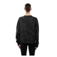 thumbnail image 5 of Women's New Era Black St. Louis Blues Oversized Throwback Mineral Wash Sweatshirt, 5 of 5