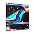 thumbnail image 5 of "Bluebird in Arid Blooms" - Canvas, 5 of 25