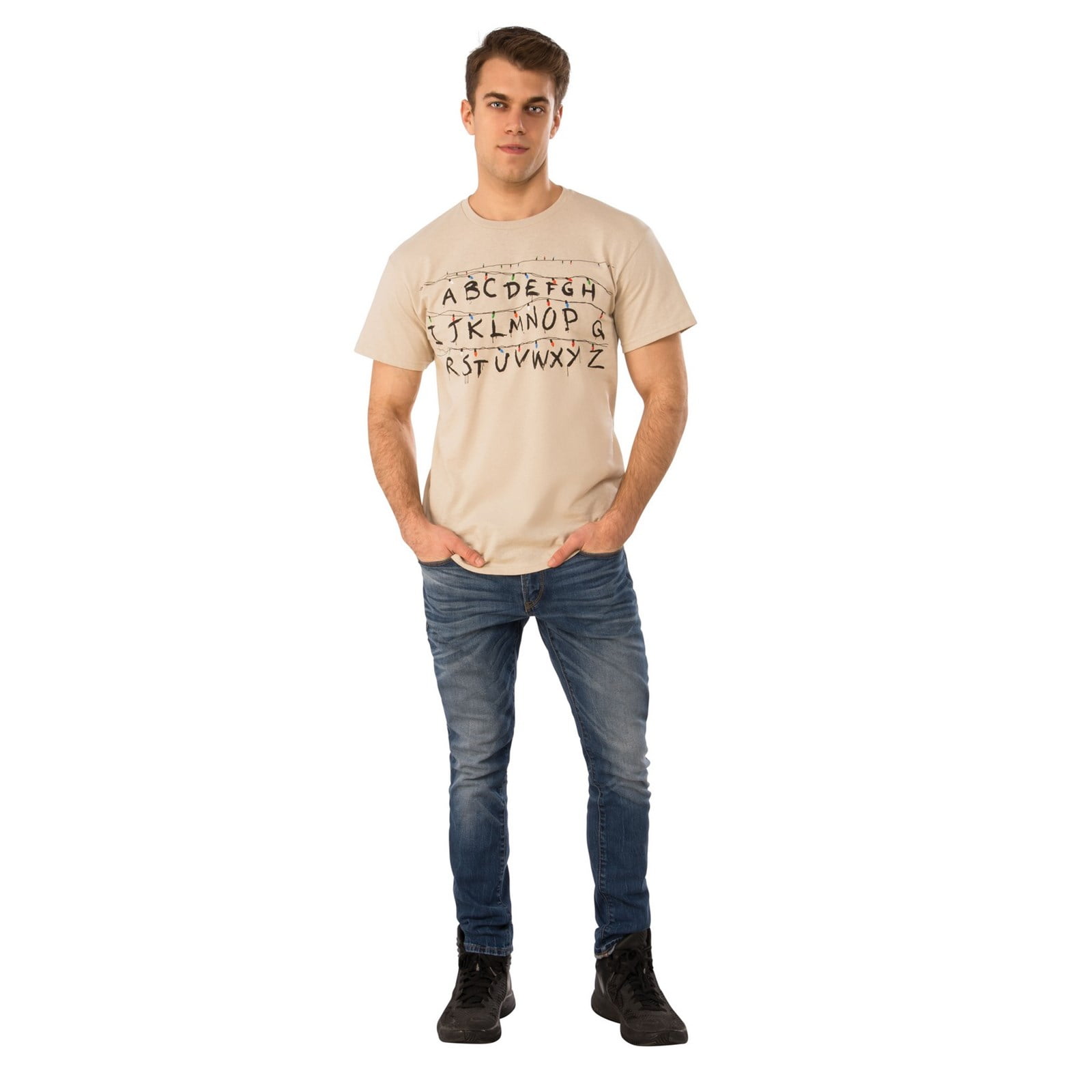 stranger things alphabet shirt