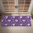 thumbnail image 2 of Purple Fairy Unicorn Pattern Door Rugs,Washable Non Slip Door Mats Indoor,Decorative Door Mats,Entry Mat Indoor for Entrance,Bedroom,Kitchen,Bathroom,16"x47", 2 of 6