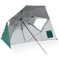 thumbnail image 1 of Graflsoa 1.2m Arc Radius Portable Multi-Purpose Fishing Umbrella in Green with UV Protection and Windproof Features, 1 of 6