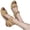Brown, variant on Fnooota Womens Heeled Sandals, Daily Non-slip Open Toe Ankle Strap Summer Shoes Green Size 6