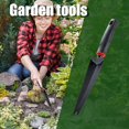 thumbnail image 2 of Gardening Shovels, Root Shovel, Planting and Digging Shovel, Comfortable Grip, Sturdy, Gardening Hand Tools for Weeding, Loosening Soil, Digging Succulents, 2 of 5
