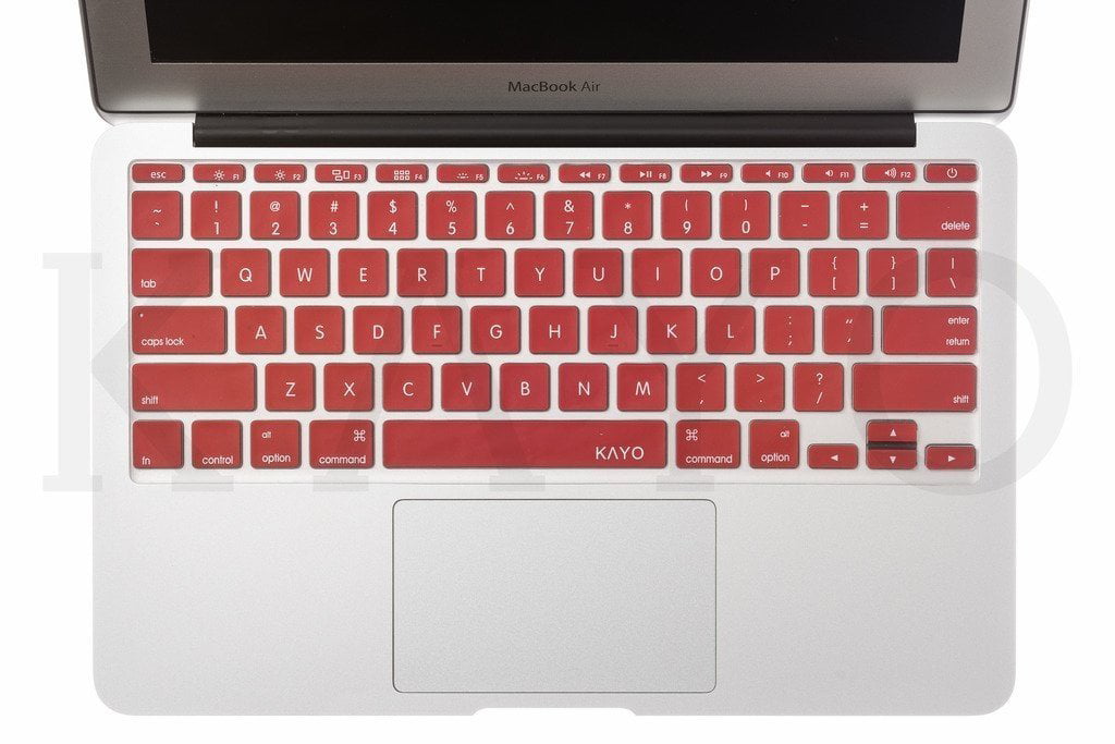 Keyboard Skin for MacBook AIR PRO 11 12 13 15 " 2in1 Tempered Glass Screen 