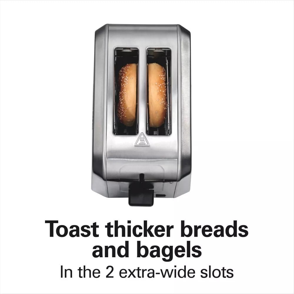 2 Slice Toaster - Stainless Steel