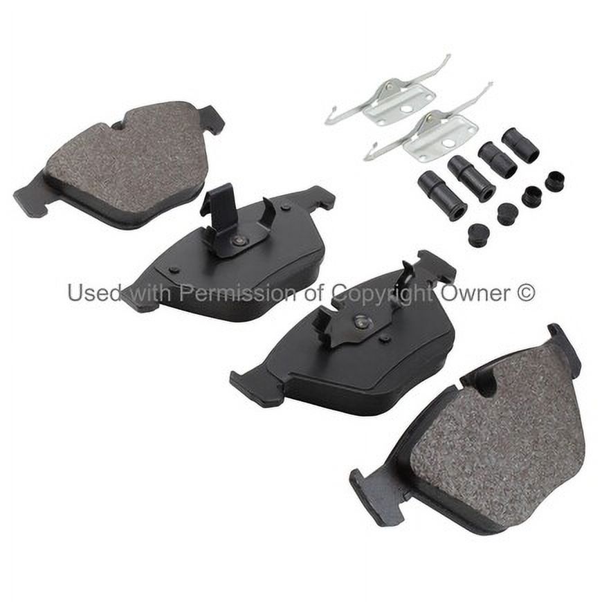 Mpa Electrical 1003-0918M Quality Built Disc Brake Pad Set Black Series,