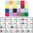 thumbnail image 2 of 5848. Juego de cuentas de disco Heishi Beads de arcilla kaili Sencillez, 2 of 5