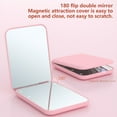 thumbnail image 6 of Teissuly Car Sun Visor Make-up Mirror Led Light Car Passenger Visor Vanity Mirror HD Car Make-up Mirror, 6 of 9